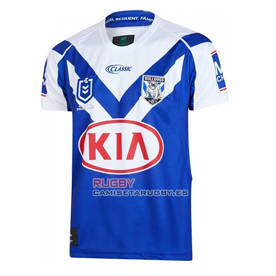 Camiseta Canterbury Bankstown Bulldogs Rugby 2019 Segunda